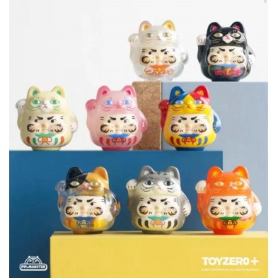 盲盒 PP-X-MONSTER閃閃個性小貓系列-(原盒6pcs)